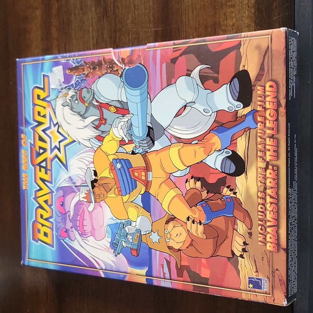 The best of BraveStarr DVD set